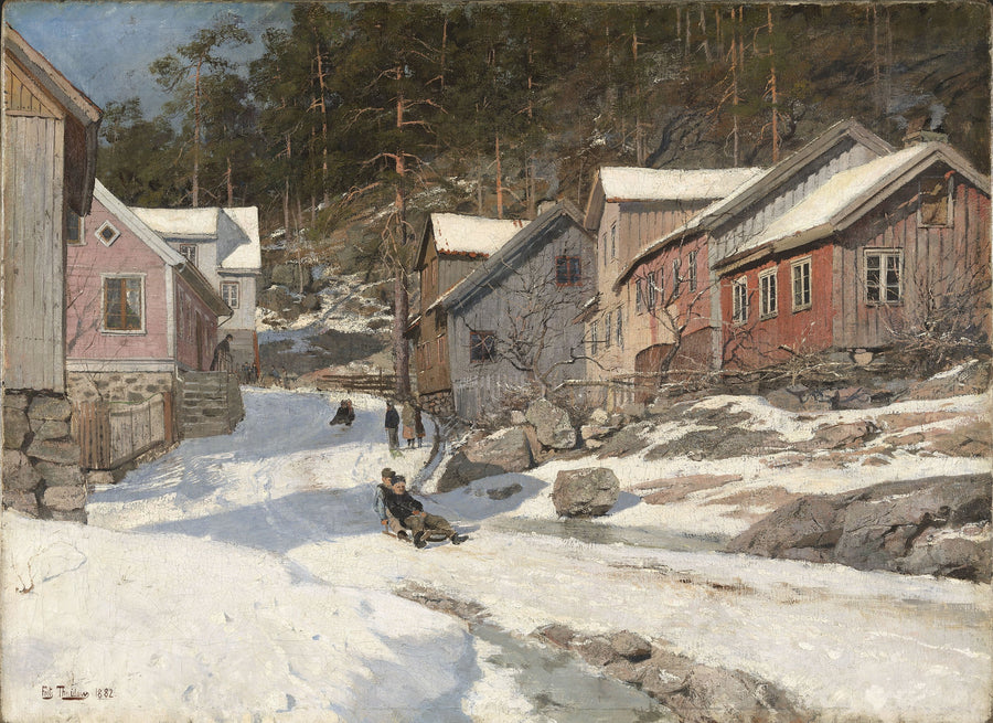 Calle Krager - Frits Thaulow