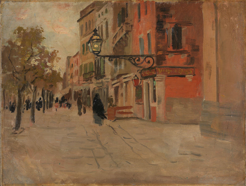 Calle en Venecia - Frits Thaulow