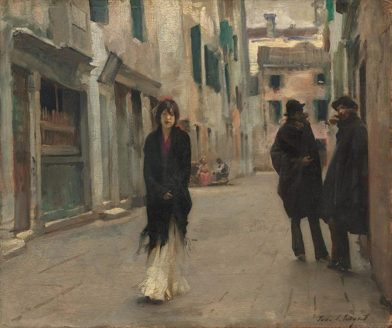 Calle en Venecia - John Singer Sargent