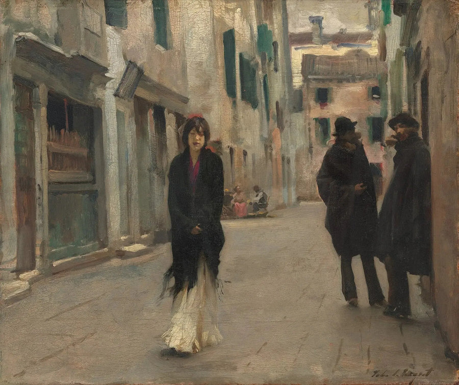 Calle en Venecia - John Singer Sargent