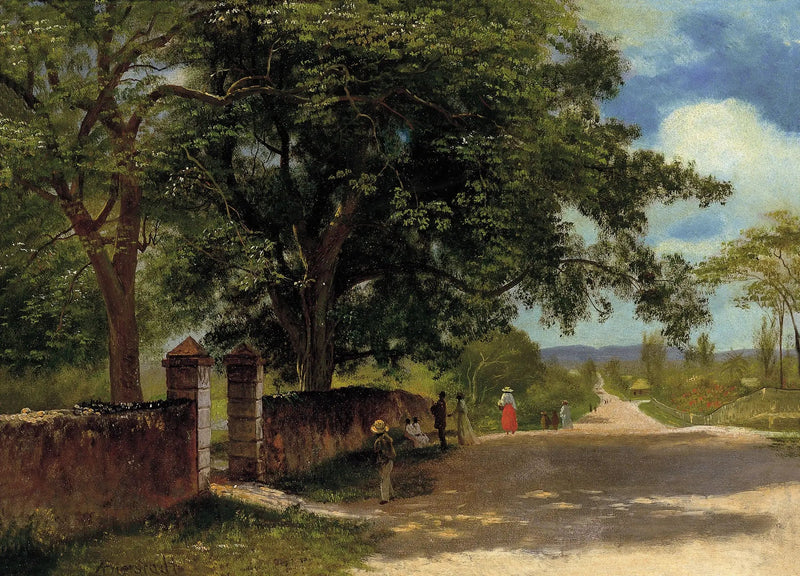 Calle de Nassau - Albert Bierstadt