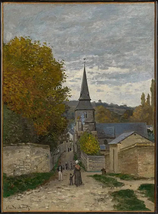 calle de Sainte-Adresse - Claude Monet