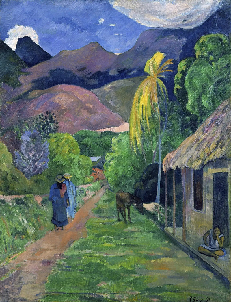 Calle de Tahití - Paul Gauguin