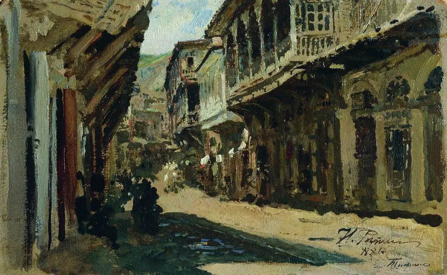 Calle de Tiflis - Ilya Repin