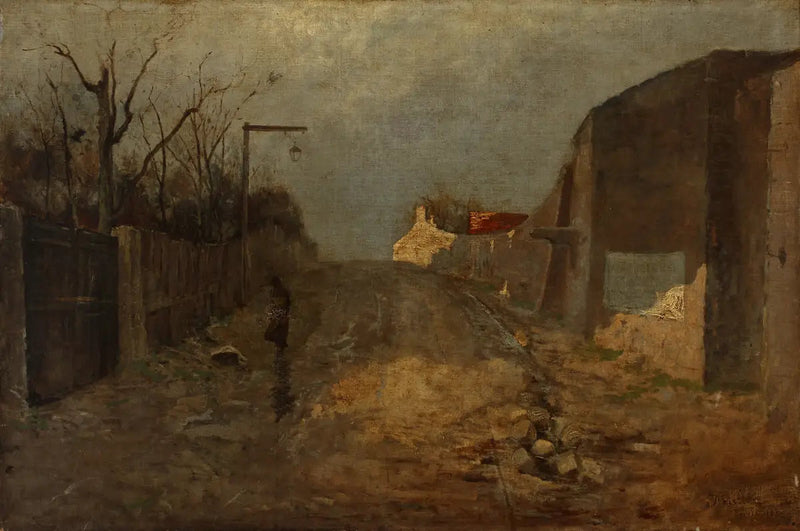 Calle de los Buttes (Montmartre) - James Abbott McNeill Whistler