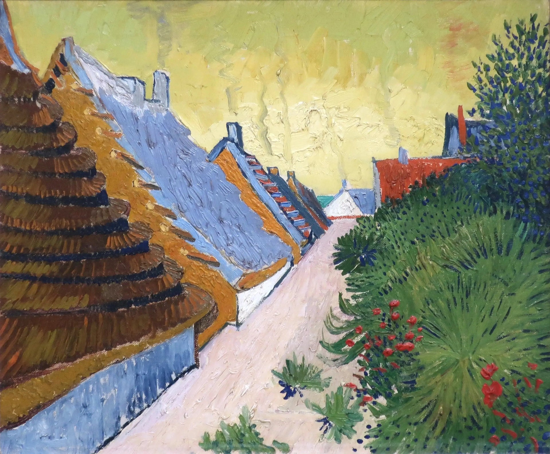Rue des Saintes-Maries - Vincent van Gogh image 1 reproduction artisanale de tableau