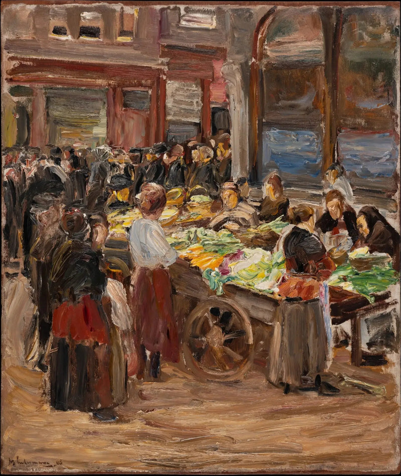 Calle Judía de Ámsterdam - Max Liebermann