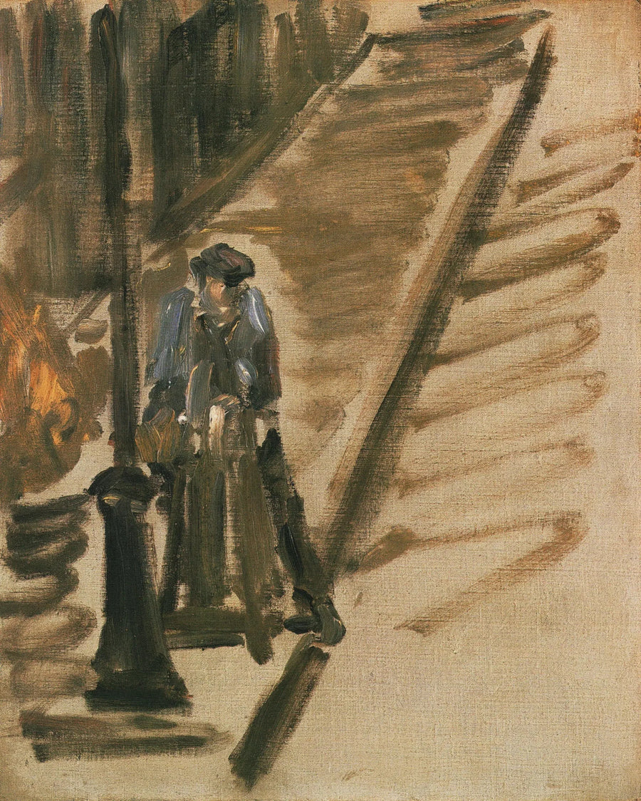 Rue Mosnier a los Rémouleur - Édouard Manet