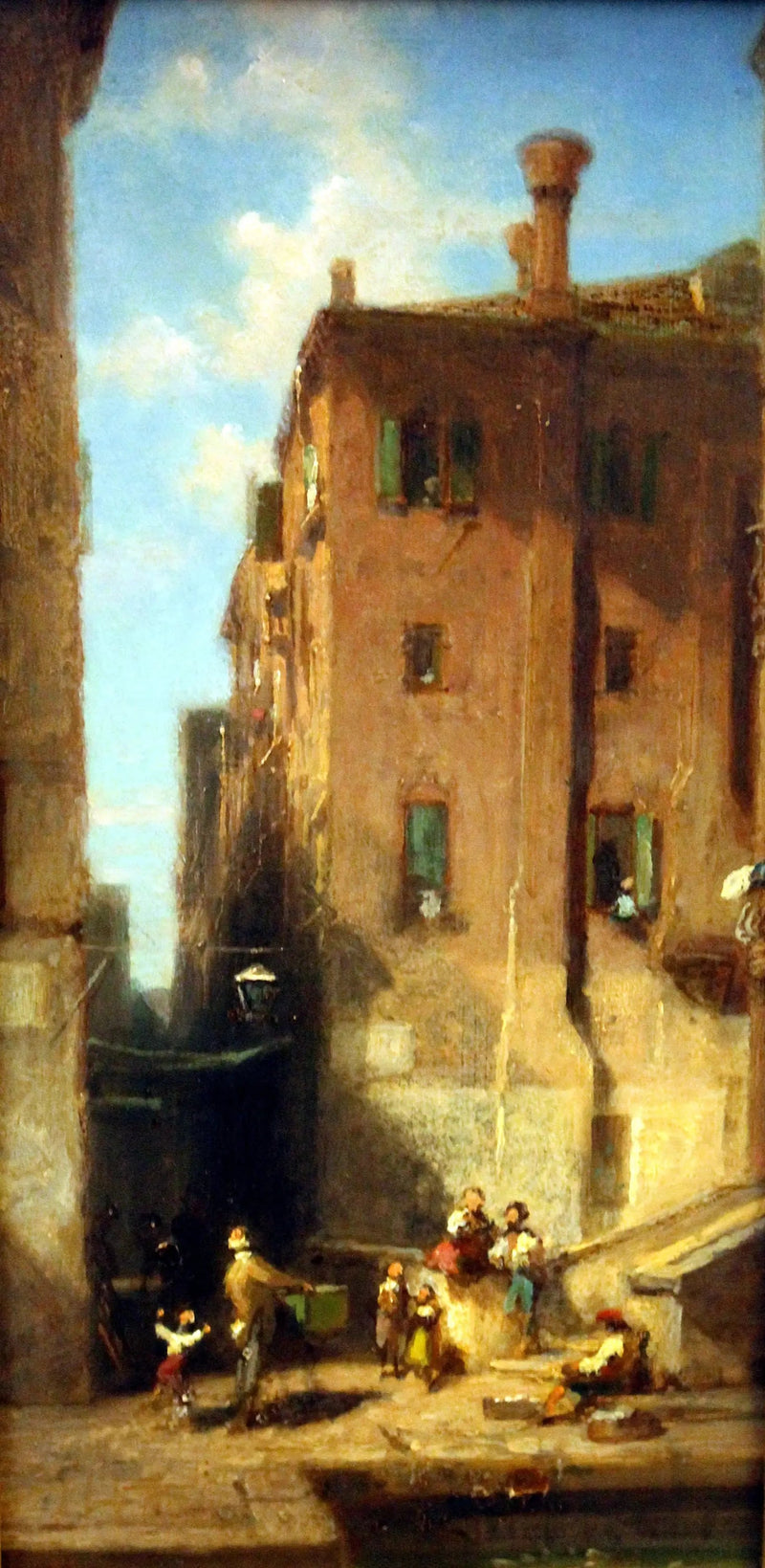 Calle Vénitienne - Carl Spitzweg
