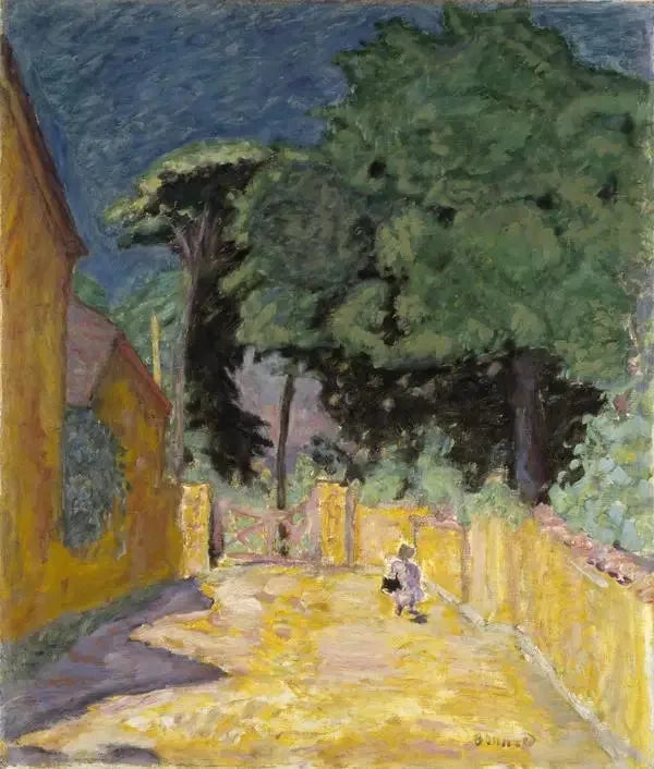 Callejón en Vernonnet [Callejón en Vernonnet] - Pierre Bonnard