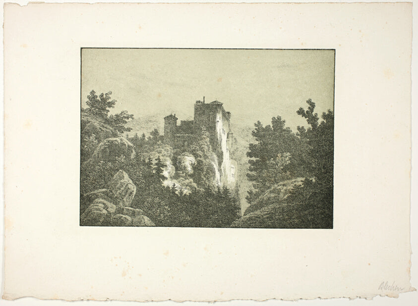 Ruines d’un château - Carl Blechen