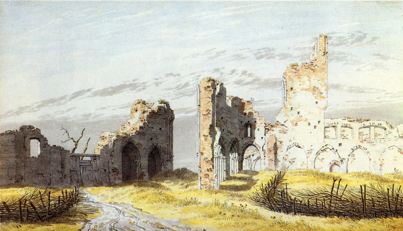 ruinas de la Abadía de Eldena - Caspar David Friedrich
