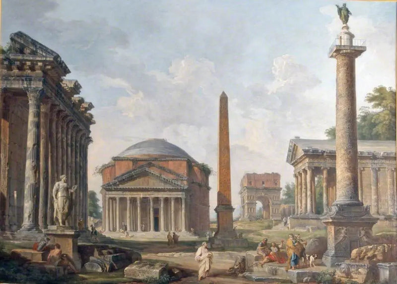 Ruinas de Roma - Giovanni Paolo Panini