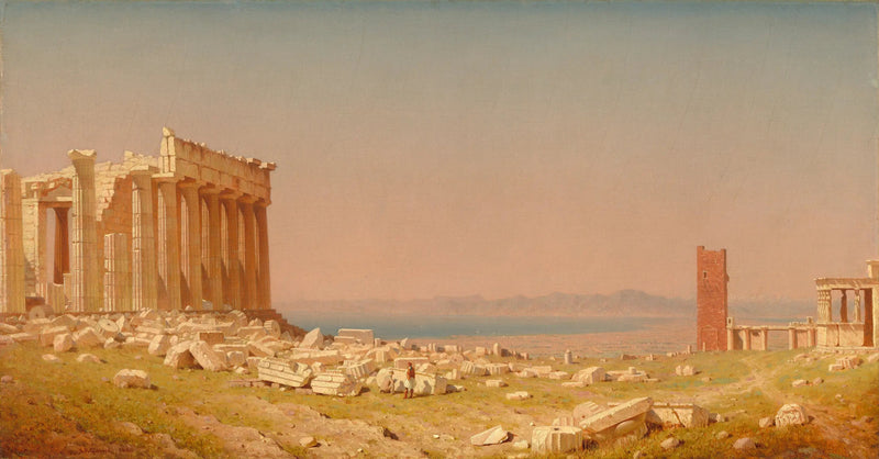 Ruinas del Partenón - Sanford Robinson Gifford