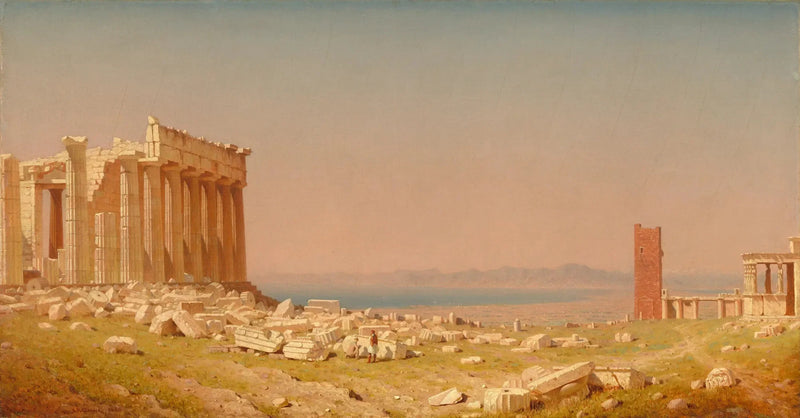 Ruinas del Partenón - Sanford Robinson Gifford