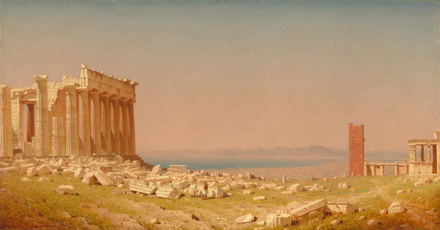 Ruinas del Partenón - Sanford Robinson Gifford