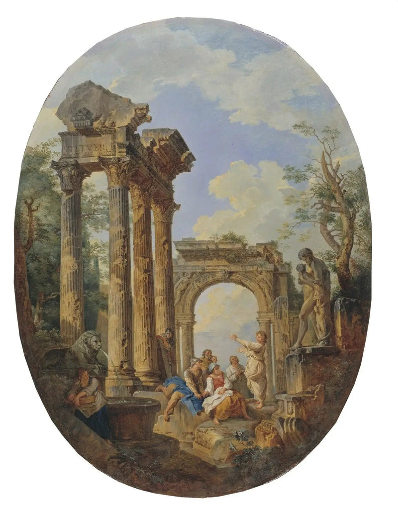 ruinas romanas - Giovanni Paolo Panini
