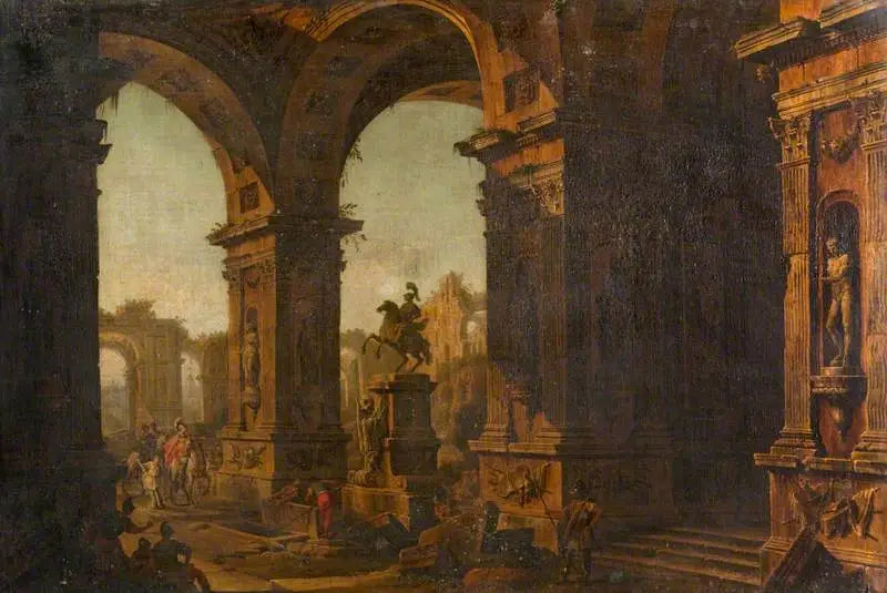 ruines romaines - Giovanni Paolo Panini - Alpha Reproduction