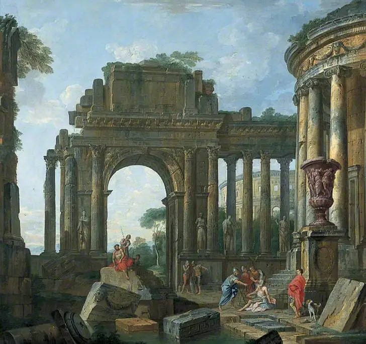 ruinas romanas - Giovanni Paolo Panini