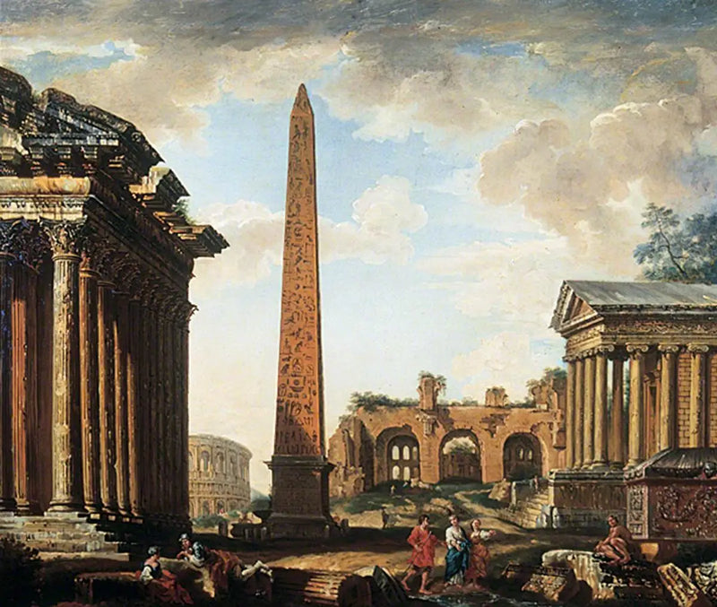 ruinas romanas - Giovanni Paolo Panini
