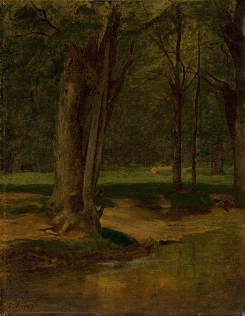 Arroyo de truchas, North Conway - George Inness