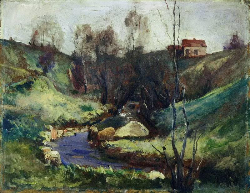 Arroyo en primavera - Edvard Munch