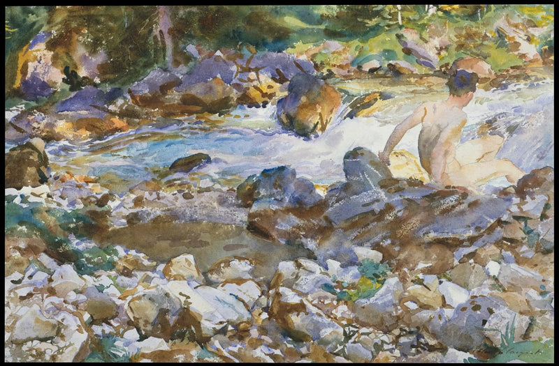 Arroyo de montaña - John Singer Sargent