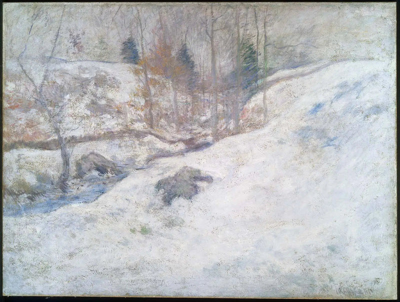 Arroyo en invierno - John Henry Twachtman