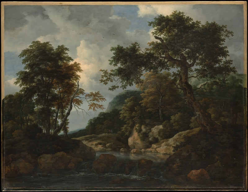 Le Ruisseau de la forêt - Jacob van Ruisdael