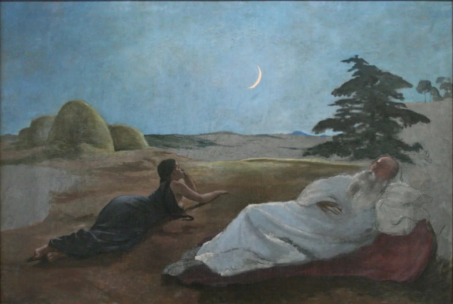 Ruth y Booz - Frédéric Bazille