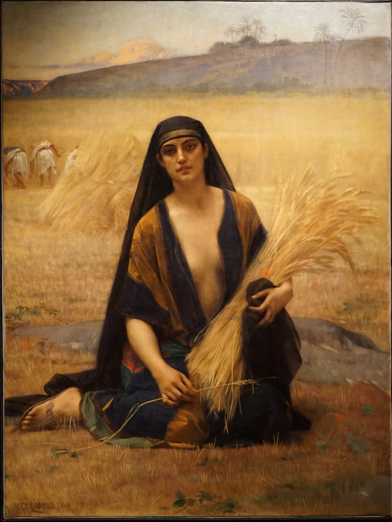 Ruth mirando en los campos de Booz - Alexandre Cabanel