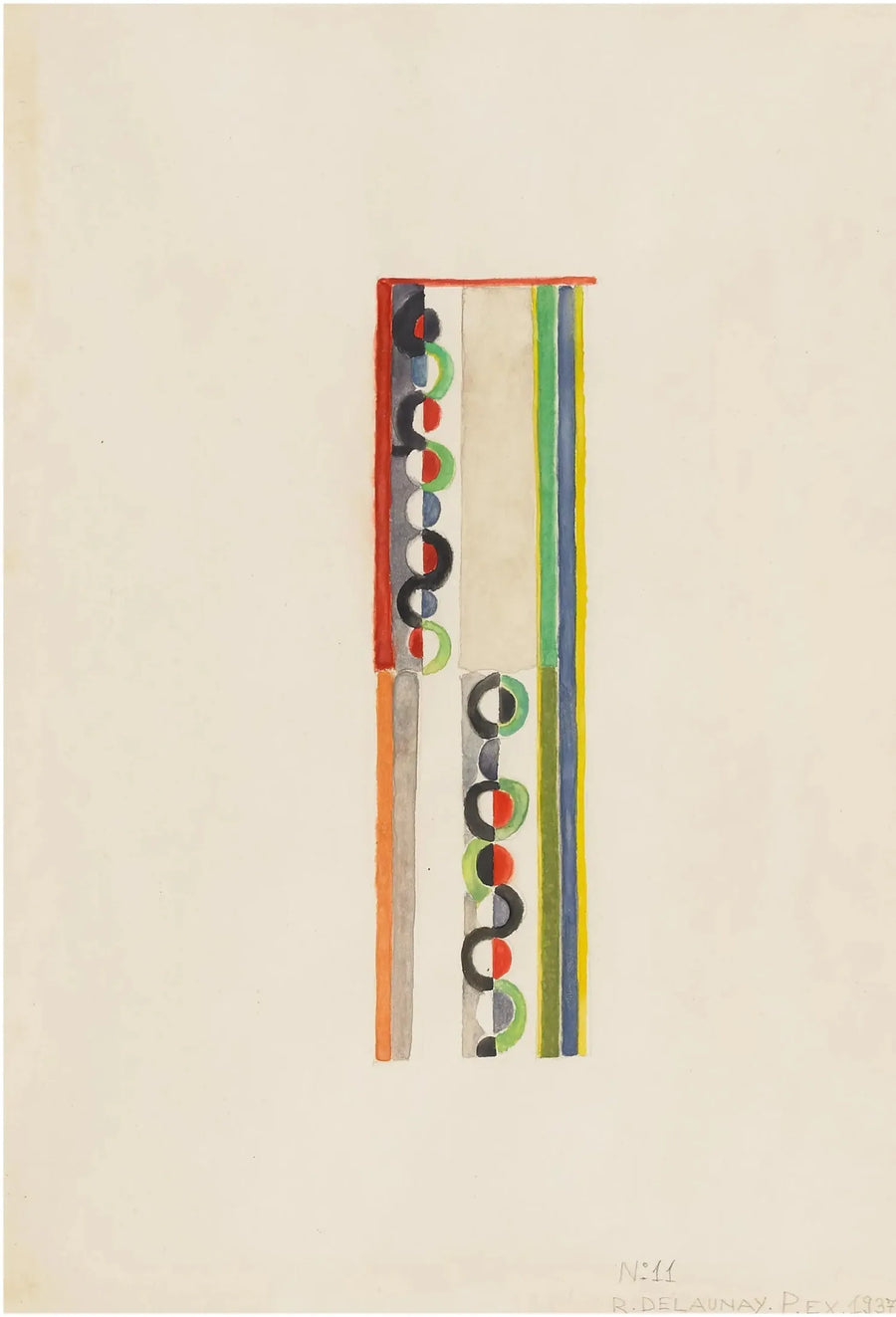 Ritmo colorido - Robert Delaunay