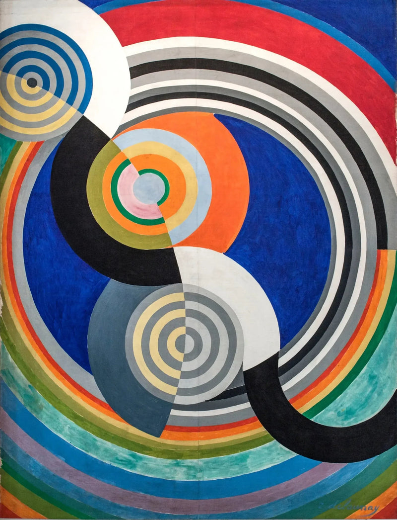 Ritmo n°2, decoración para el salón de las Tullerías - Robert Delaunay