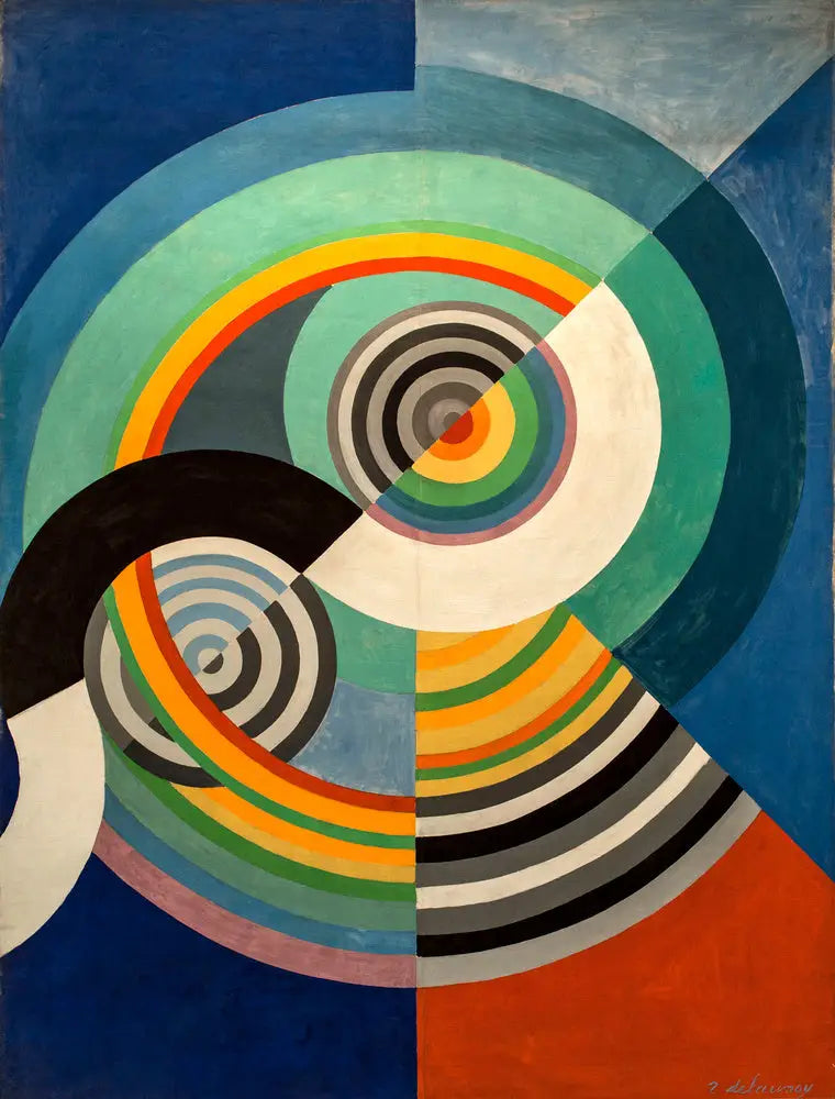 Ritmo n°3, decoración para el salón de las Tullerías - Robert Delaunay