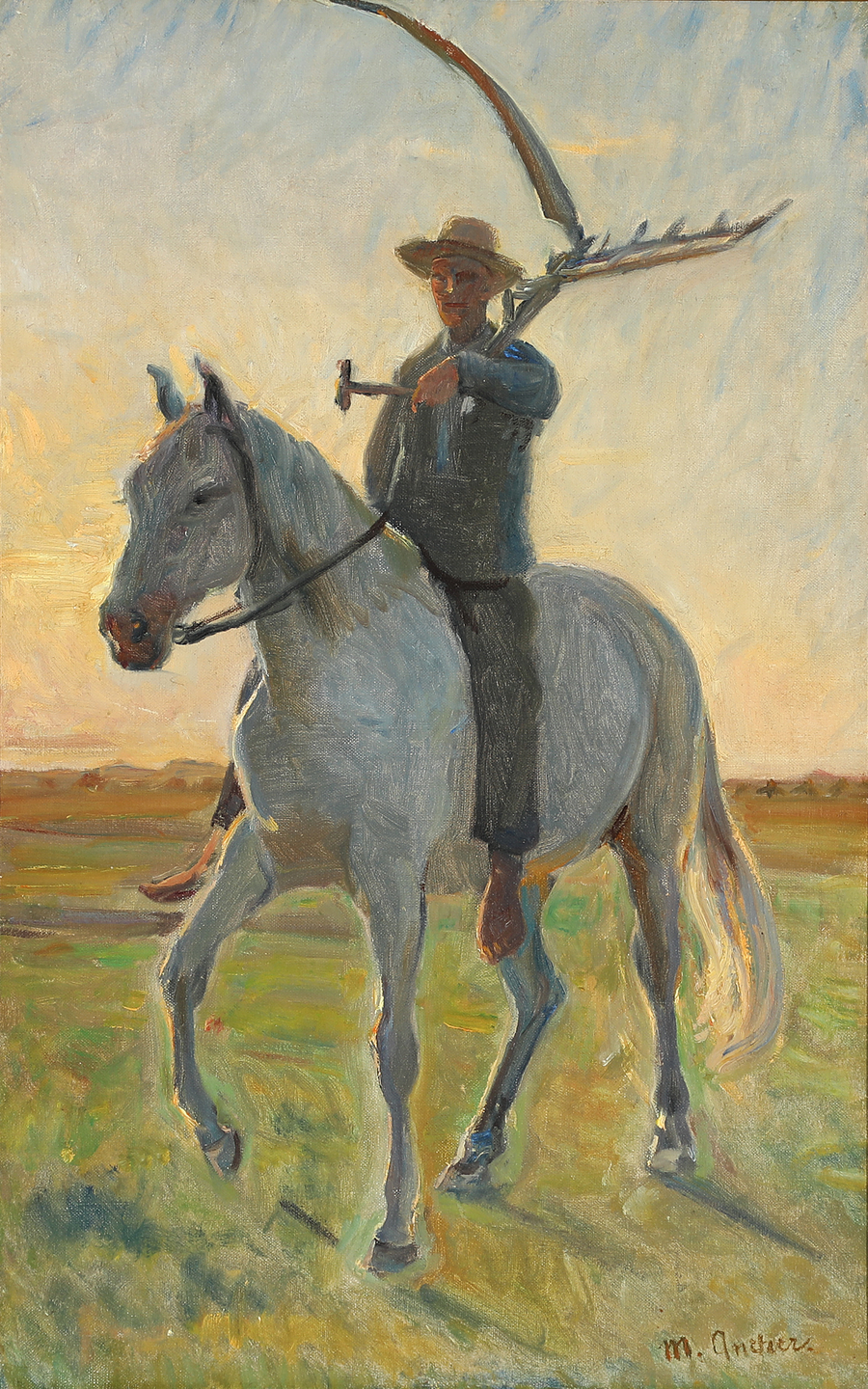Seren ��el jinete��. -Michael Peter Ancher