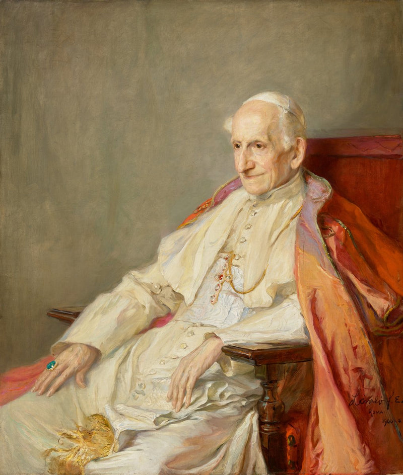Su Santidad el Papa León XIII - Felipe de Laoszlo