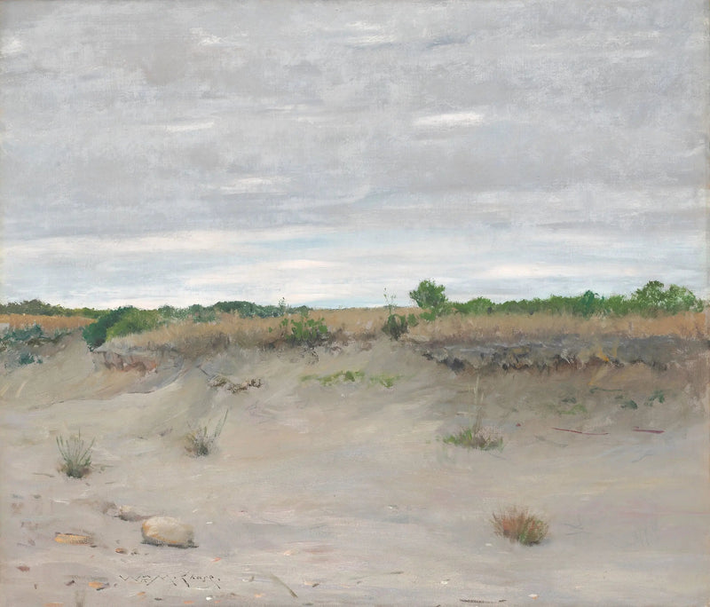 Arenas barridas por el viento - William Merritt Chase