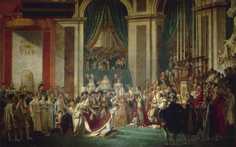 Sagrado del emperador Napoleón I y coronación de la emperatriz Josefina - Jacques-Louis David