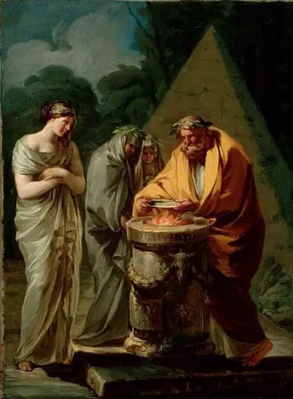 Sacrificio a Vesta - Francisco de Goya