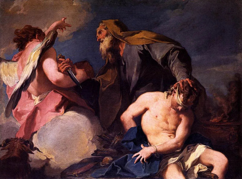 Sacrificio de Isaac - Giovanni Battista Pittoni