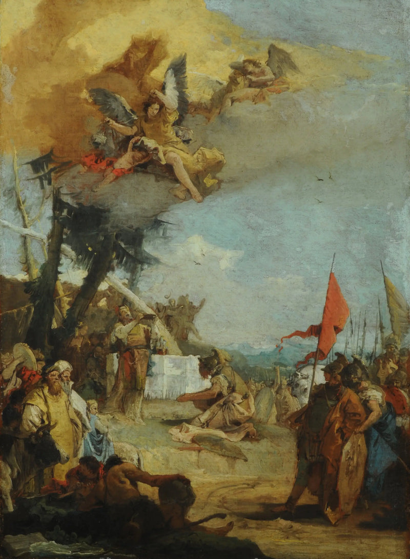 Sacrificio de Melquisedec - Giovanni Battista Tiepolo