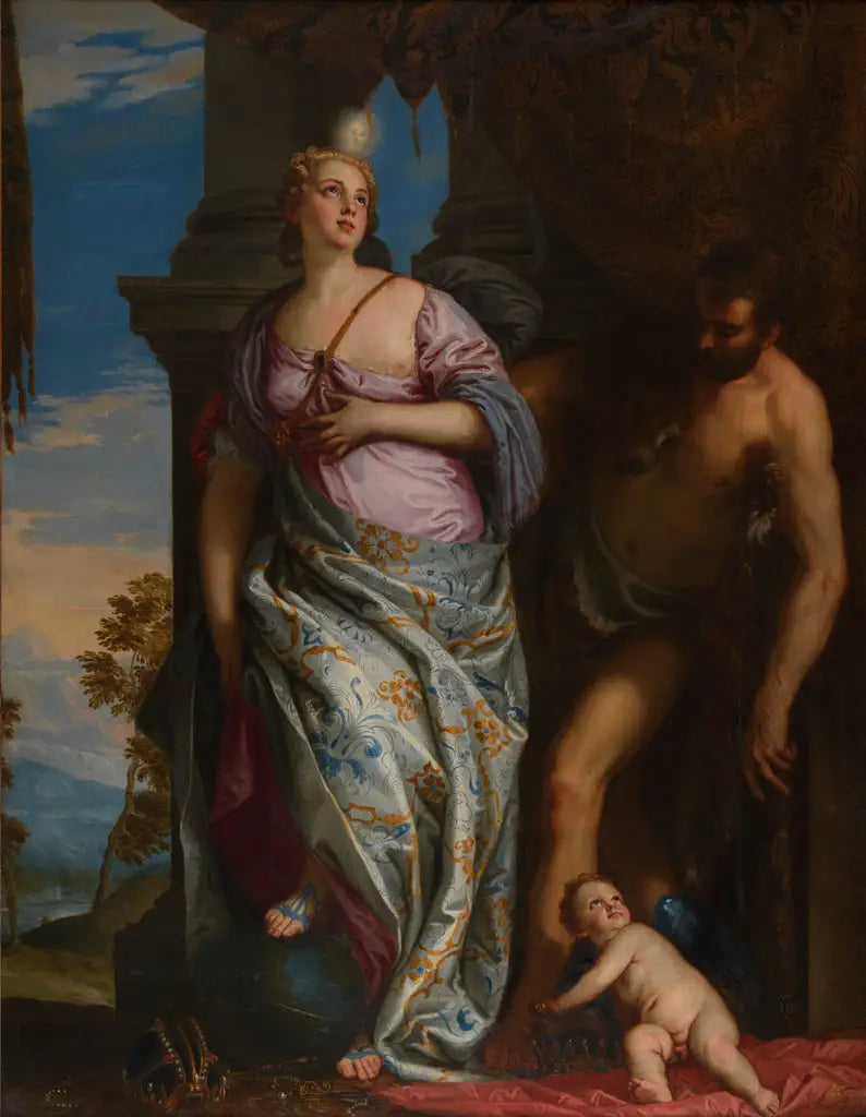 Sabiduría y fuerza - Paolo Veronese