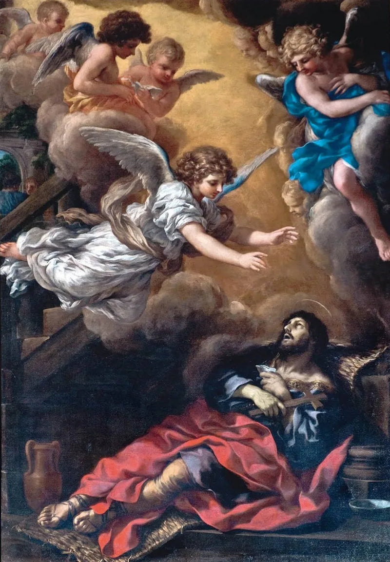 San Alexis moribundo - Pietro da Cortona