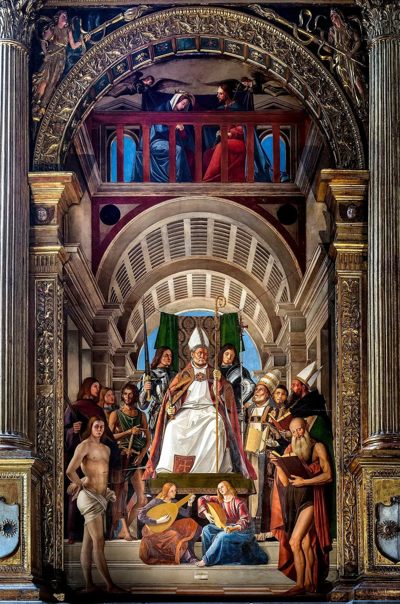 San Amroise de Milán - Alvise Vivarini