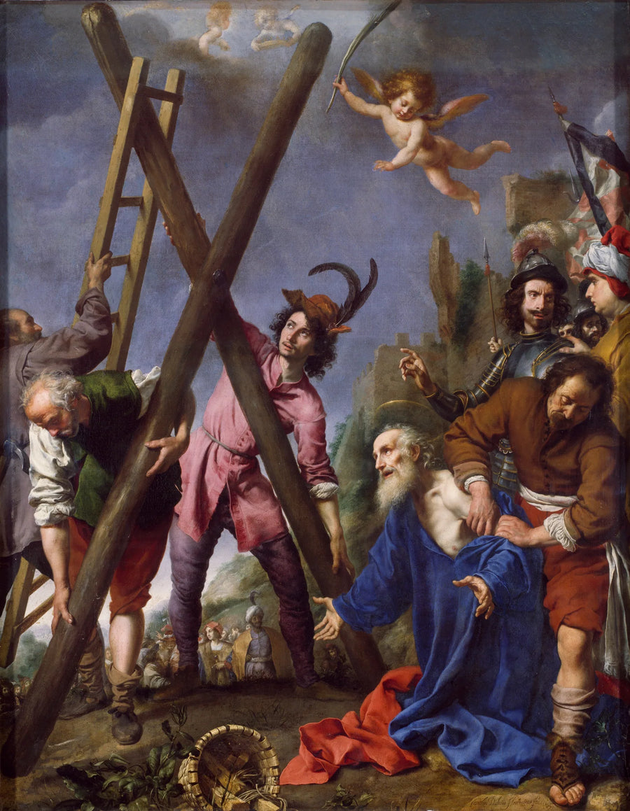 San Andrés orando antes de su martirio - Carlo Dolci
