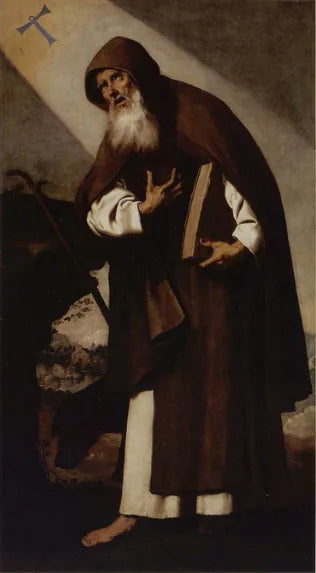 San Antonio Abad - Francisco de Zurbarán