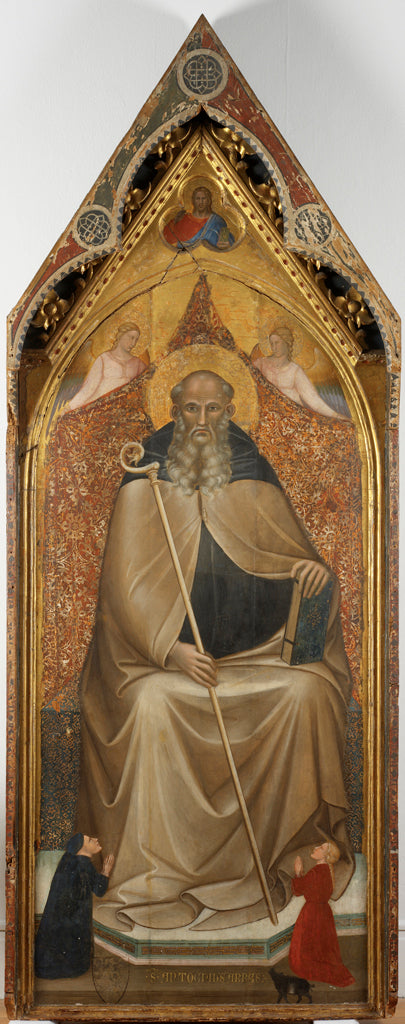 San Antonio, abad investido - Spinello Aretino
