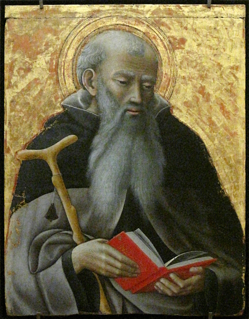 San Antonio abad - Maestro de la Osservanza