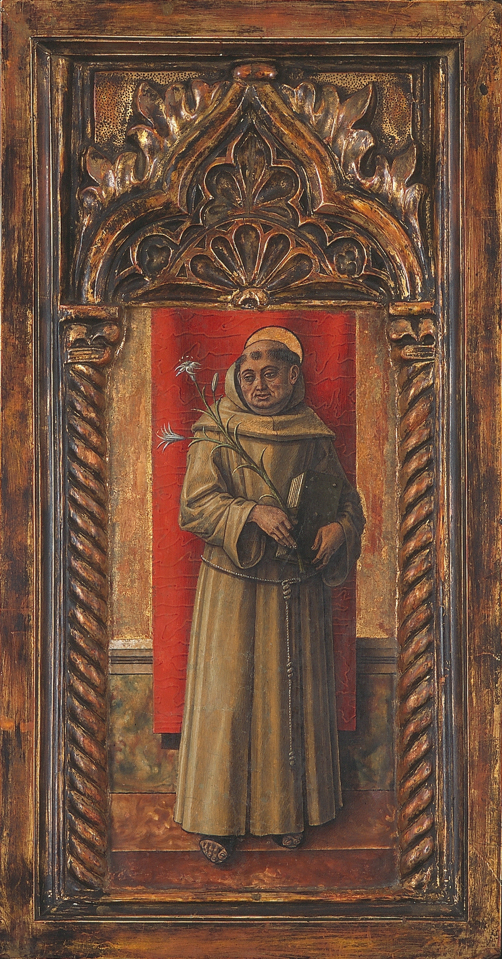 Saint Antoine de Padoue - Carlo Crivelli image 1 tableau peint à l’huile sur toile