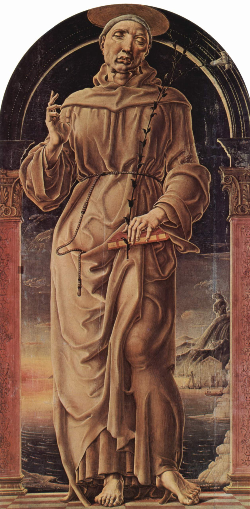 San Antonio de Padua - Cosmè Tura